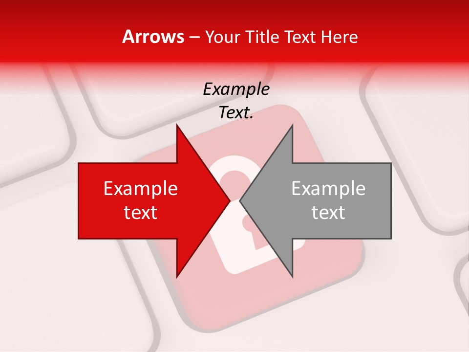 Login Technology Locker PowerPoint Template