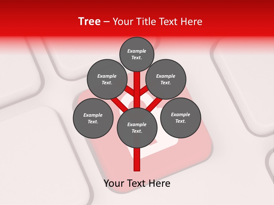 Login Technology Locker PowerPoint Template