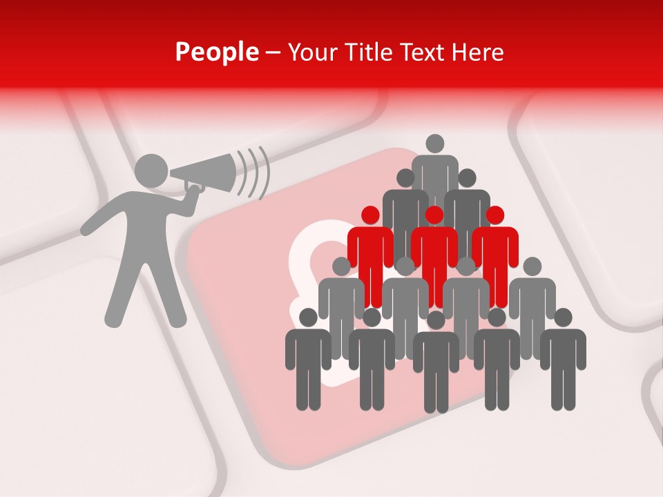 Login Technology Locker PowerPoint Template