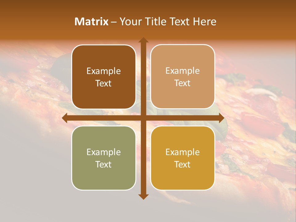 Sausage Salami Food PowerPoint Template