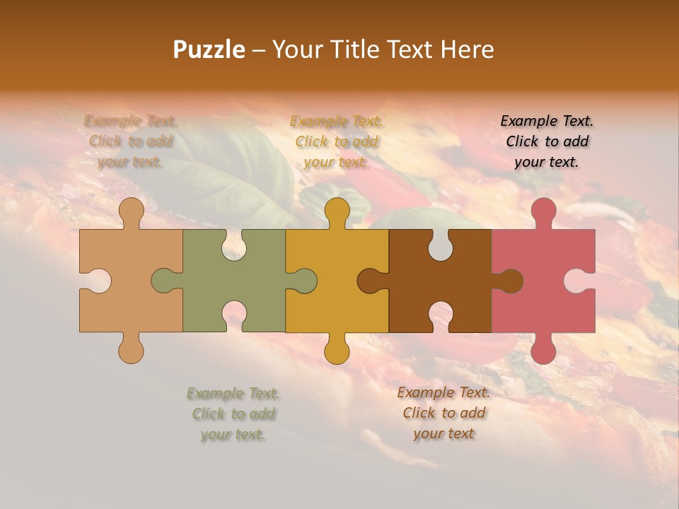 Sausage Salami Food PowerPoint Template