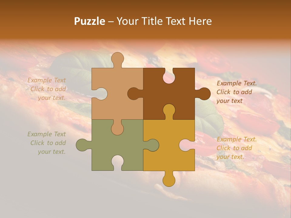 Sausage Salami Food PowerPoint Template