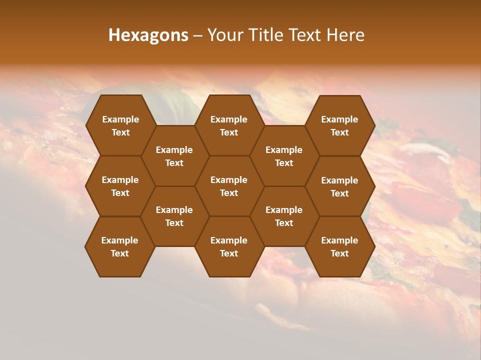 Sausage Salami Food PowerPoint Template