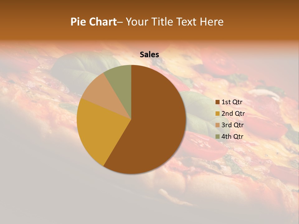 Sausage Salami Food PowerPoint Template