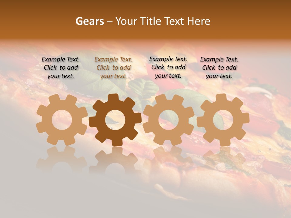 Sausage Salami Food PowerPoint Template