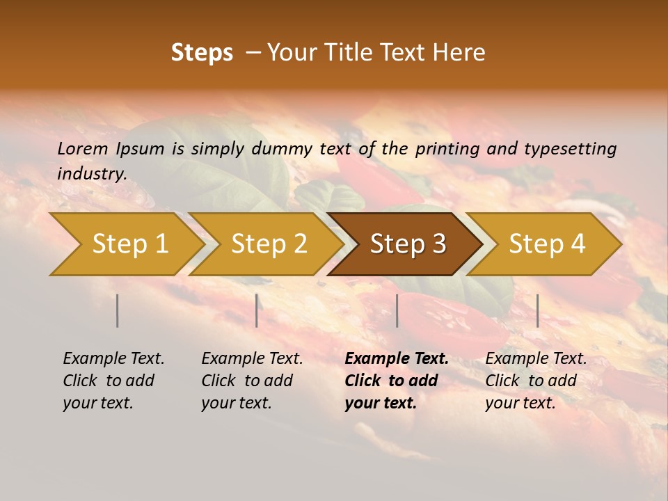 Sausage Salami Food PowerPoint Template