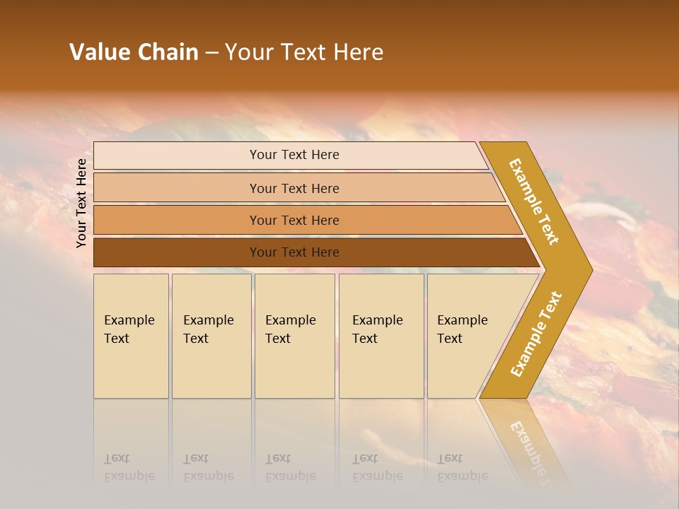 Sausage Salami Food PowerPoint Template