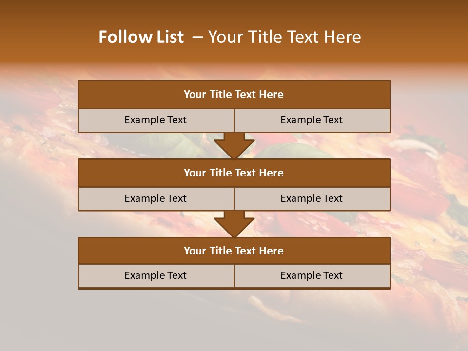 Sausage Salami Food PowerPoint Template