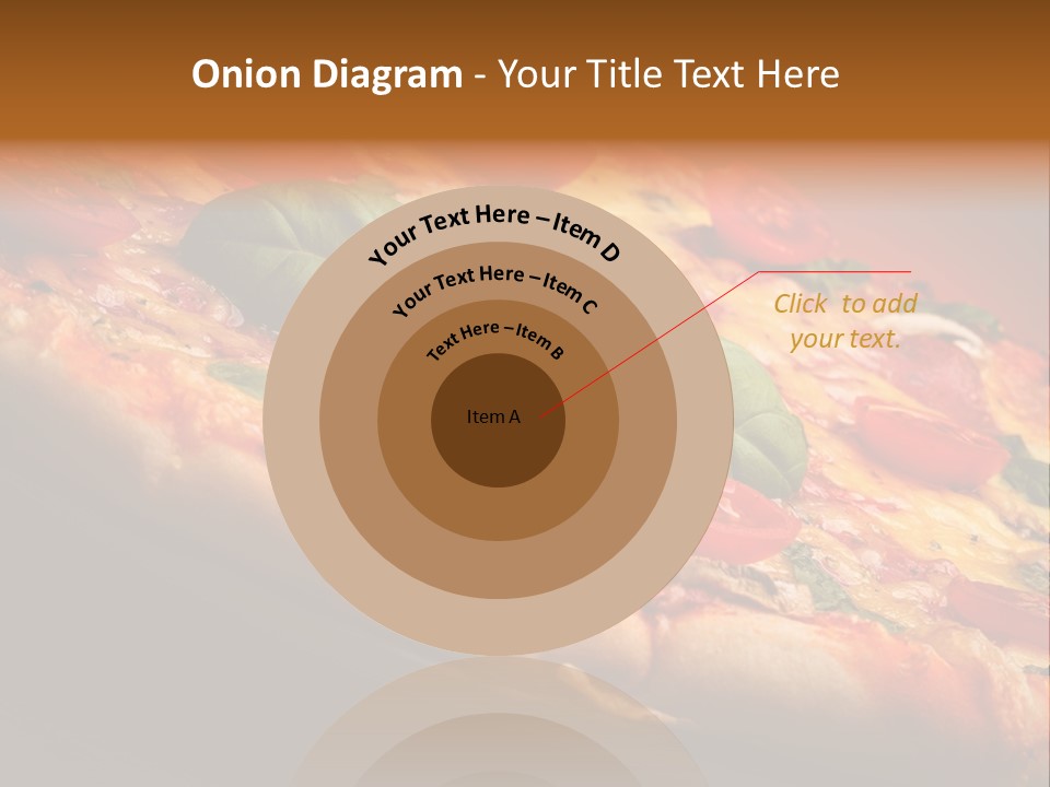 Sausage Salami Food PowerPoint Template