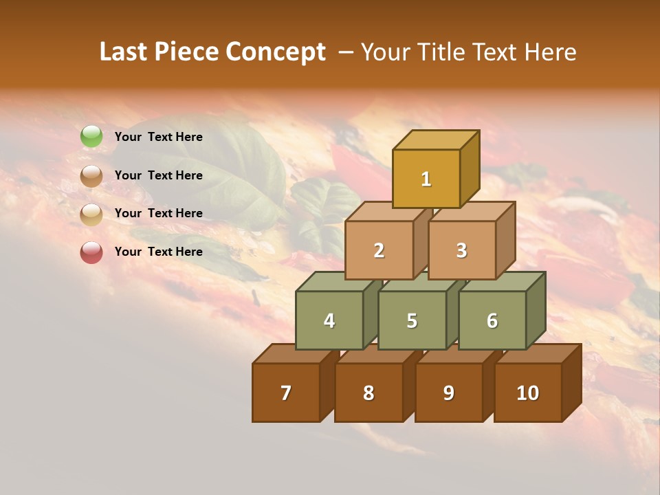 Sausage Salami Food PowerPoint Template