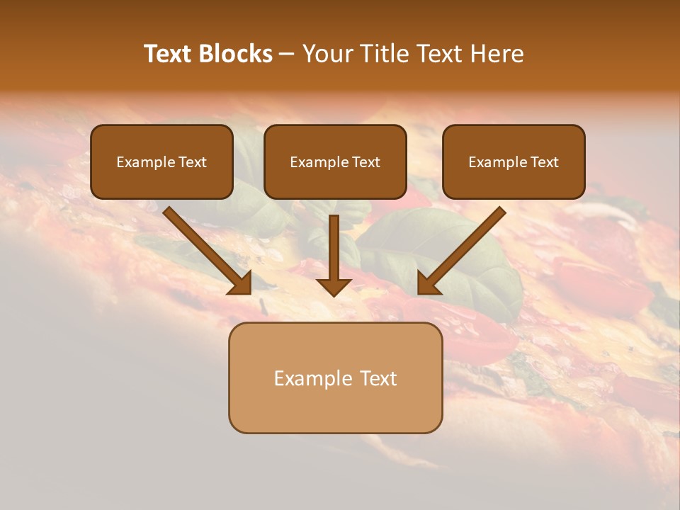 Sausage Salami Food PowerPoint Template