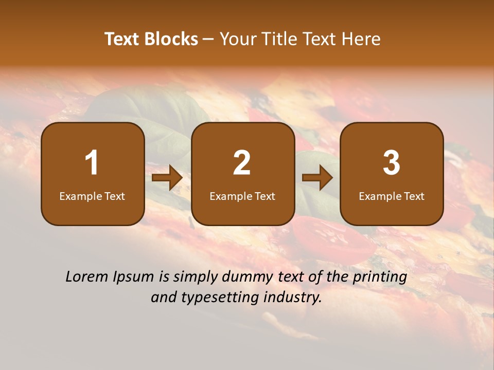 Sausage Salami Food PowerPoint Template
