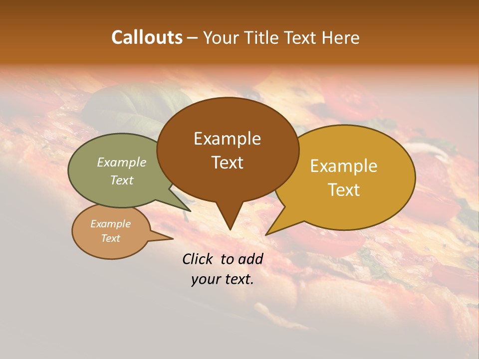 Sausage Salami Food PowerPoint Template