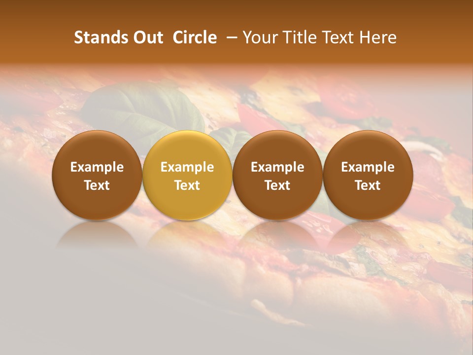 Sausage Salami Food PowerPoint Template