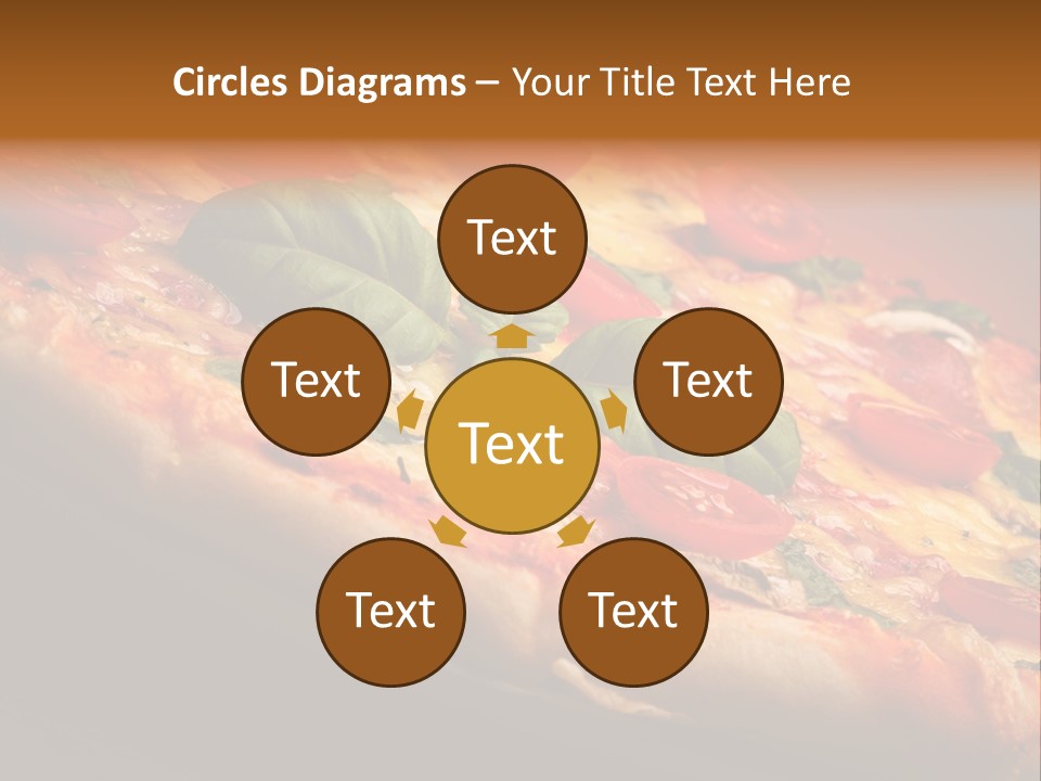 Sausage Salami Food PowerPoint Template