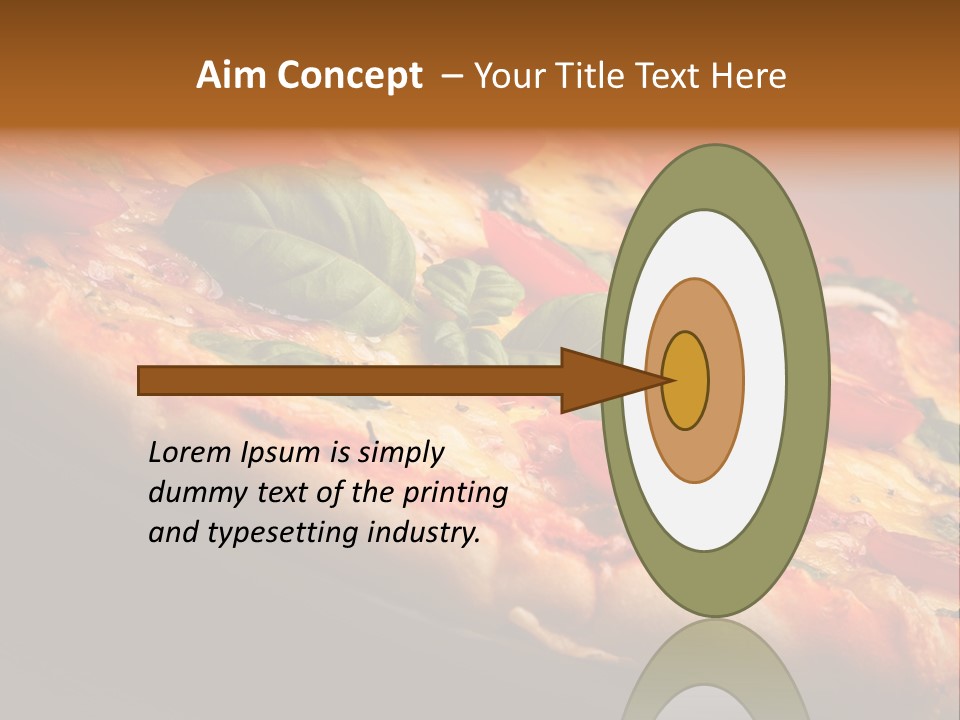 Sausage Salami Food PowerPoint Template