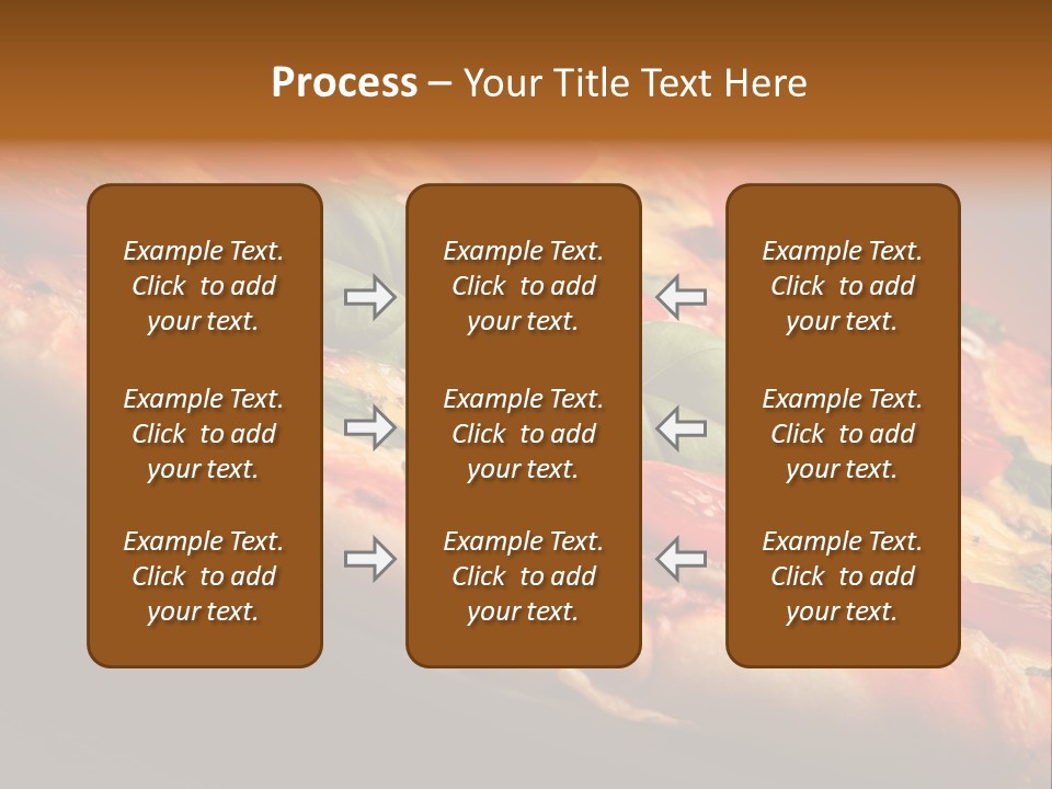 Sausage Salami Food PowerPoint Template
