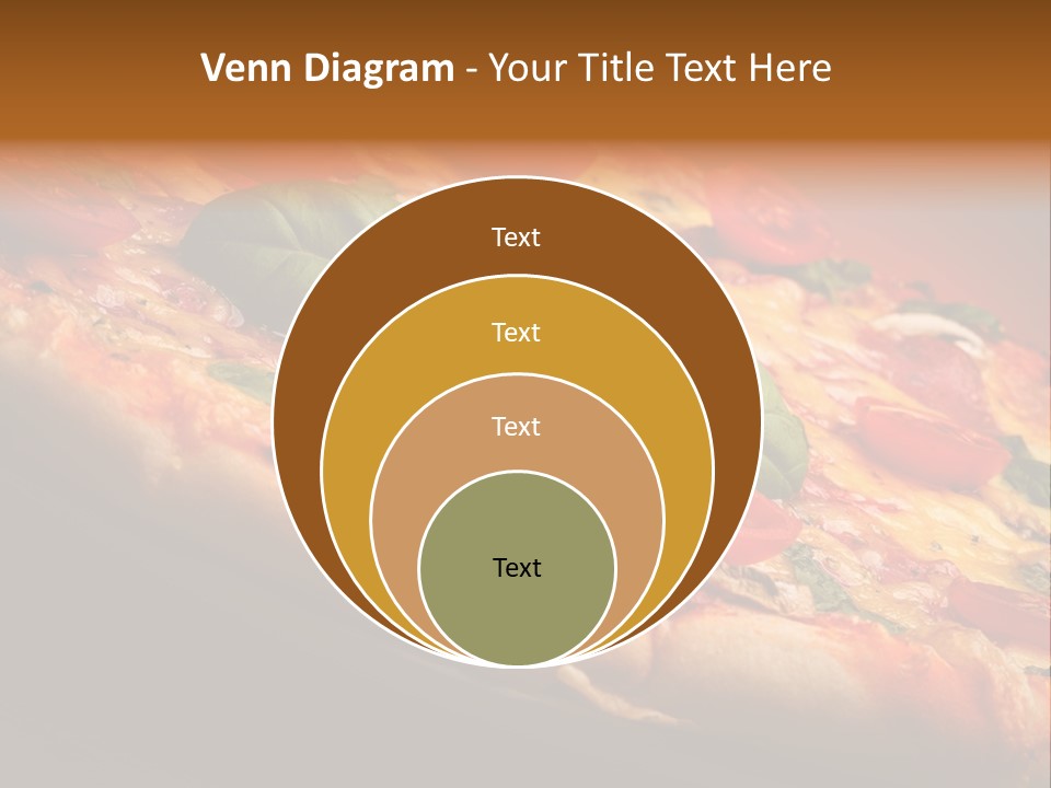 Sausage Salami Food PowerPoint Template