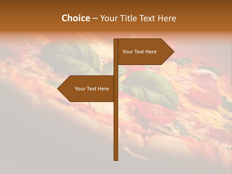 Sausage Salami Food PowerPoint Template