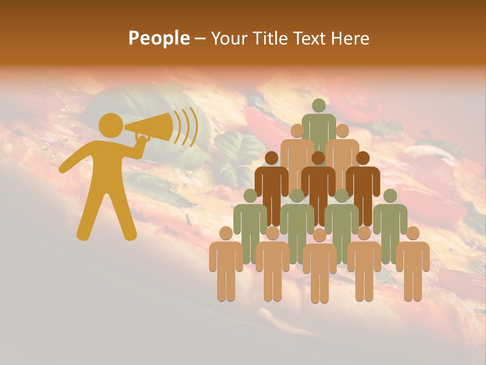 Sausage Salami Food PowerPoint Template