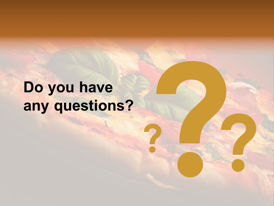 Sausage Salami Food PowerPoint Template