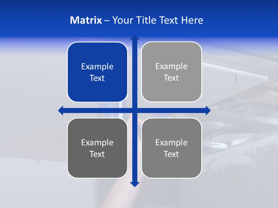 Manual Hardware Tape PowerPoint Template