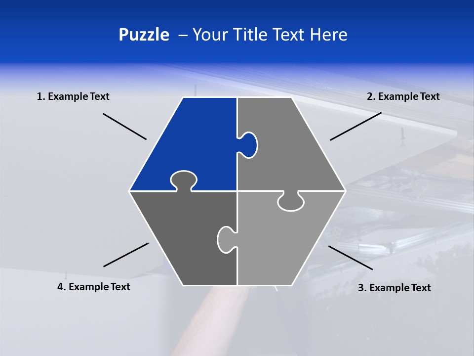 Manual Hardware Tape PowerPoint Template