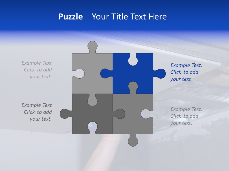 Manual Hardware Tape PowerPoint Template