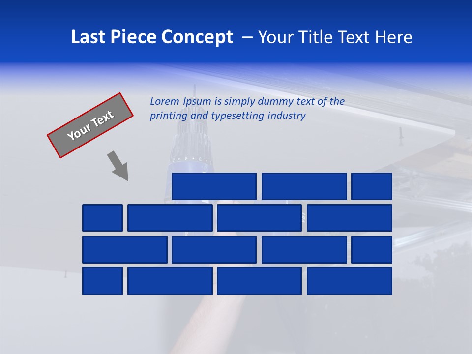Manual Hardware Tape PowerPoint Template