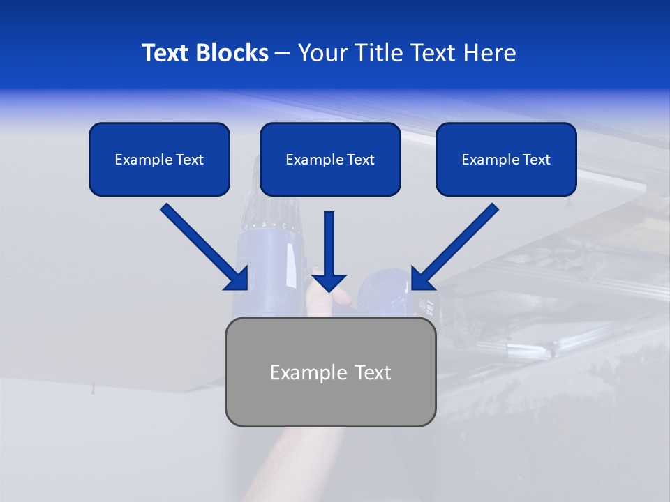 Manual Hardware Tape PowerPoint Template