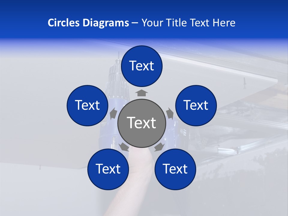 Manual Hardware Tape PowerPoint Template