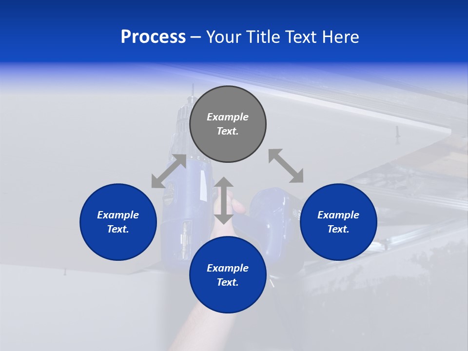 Manual Hardware Tape PowerPoint Template