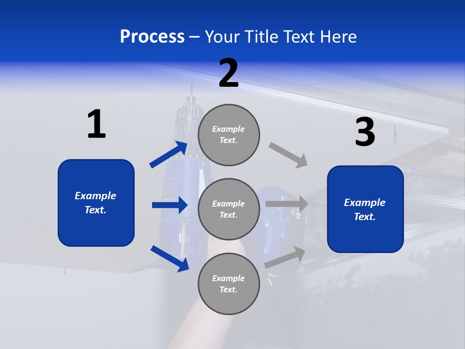 Manual Hardware Tape PowerPoint Template