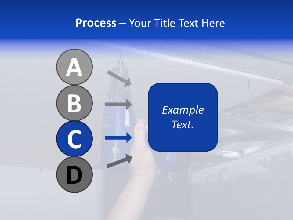Manual Hardware Tape PowerPoint Template