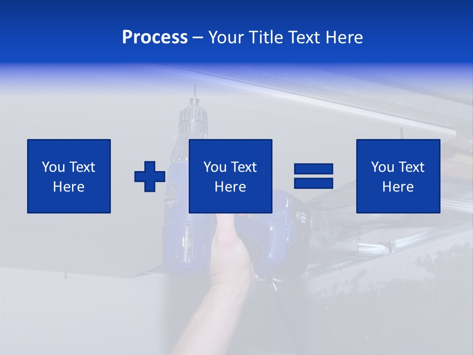 Manual Hardware Tape PowerPoint Template