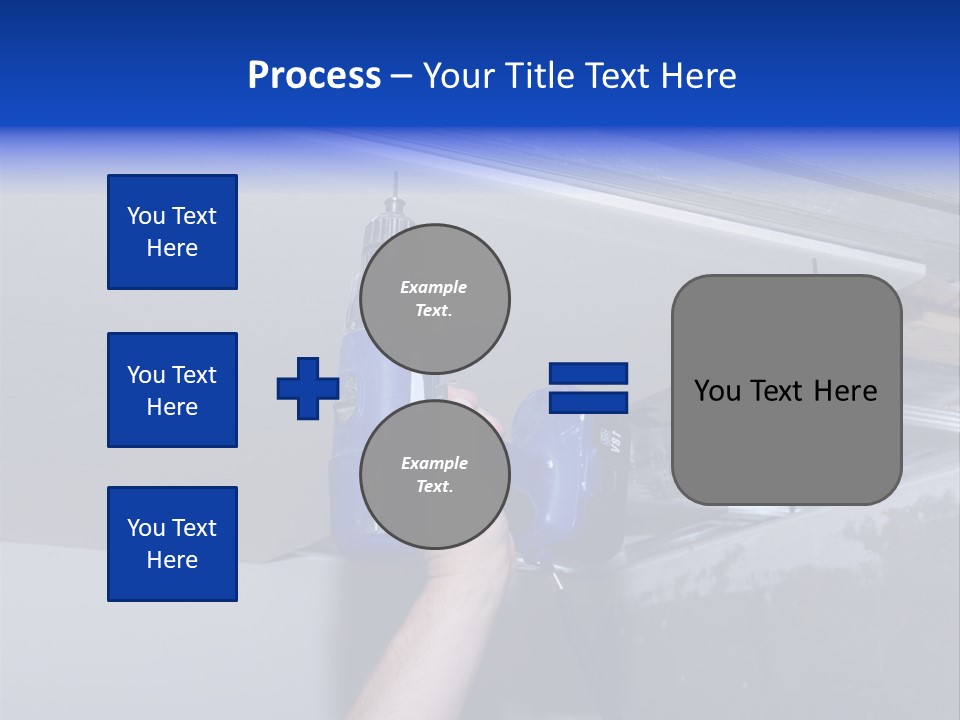 Manual Hardware Tape PowerPoint Template