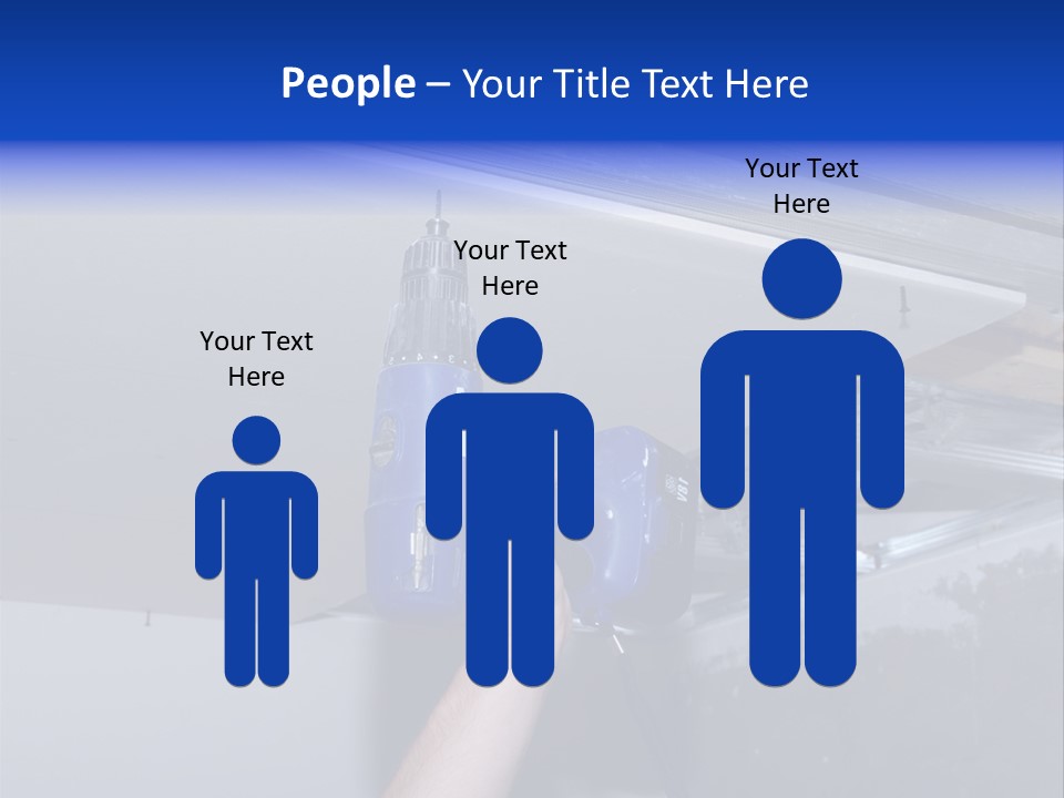 Manual Hardware Tape PowerPoint Template