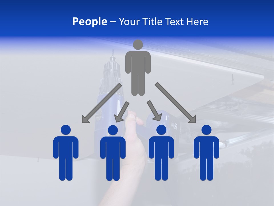 Manual Hardware Tape PowerPoint Template