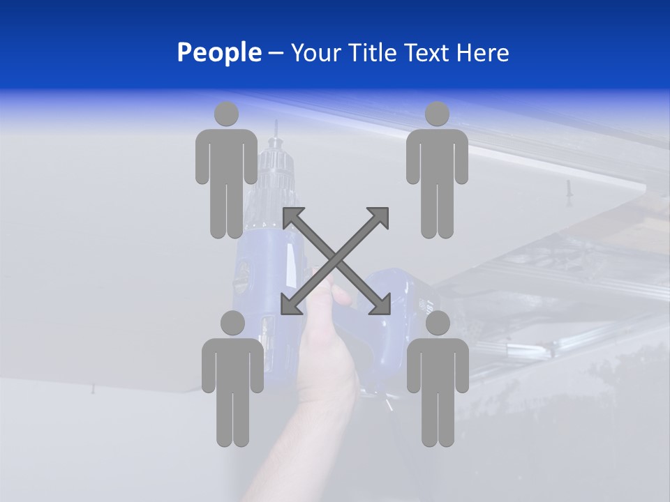 Manual Hardware Tape PowerPoint Template