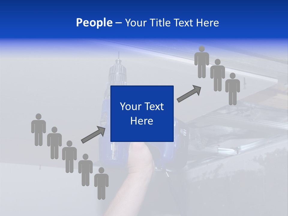 Manual Hardware Tape PowerPoint Template