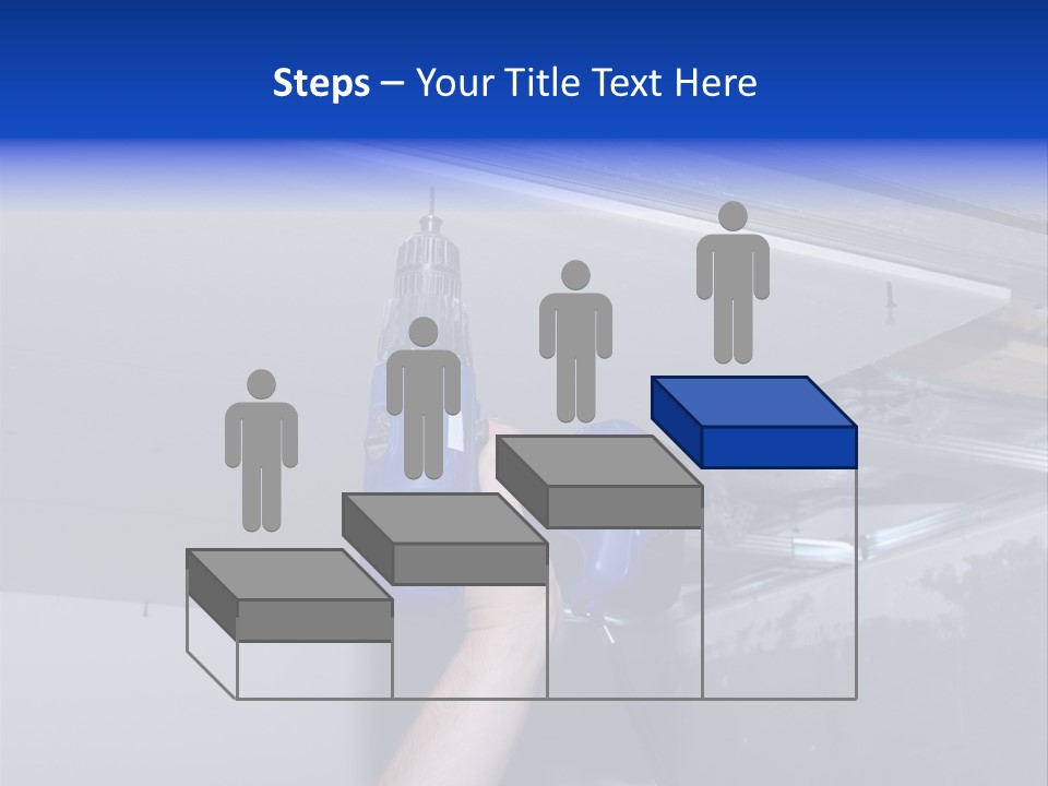Manual Hardware Tape PowerPoint Template