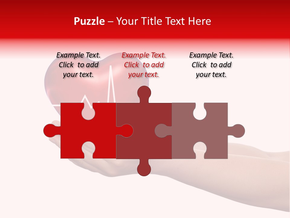 Protect Protection Arm PowerPoint Template