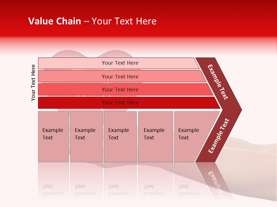 Protect Protection Arm PowerPoint Template