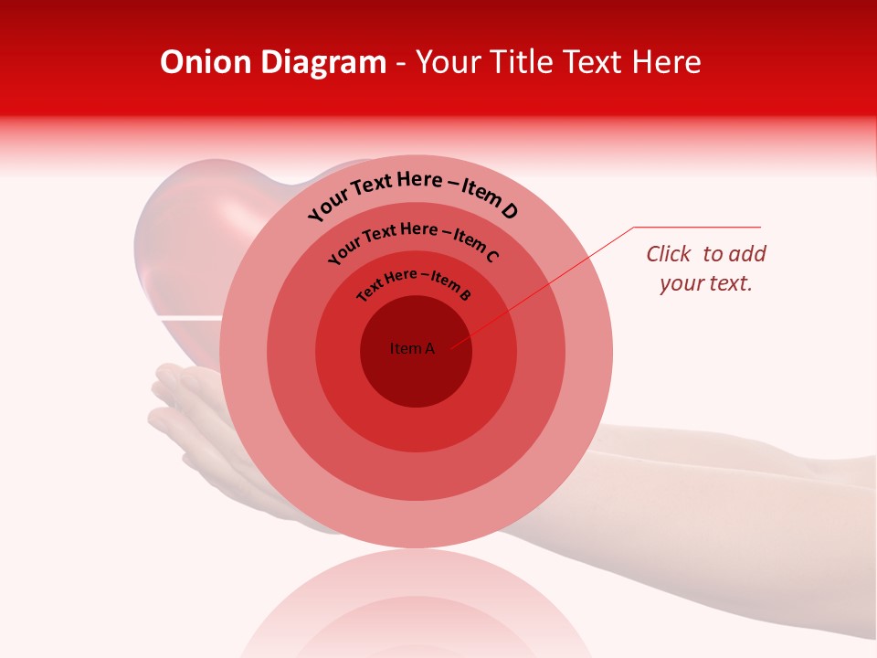 Protect Protection Arm PowerPoint Template