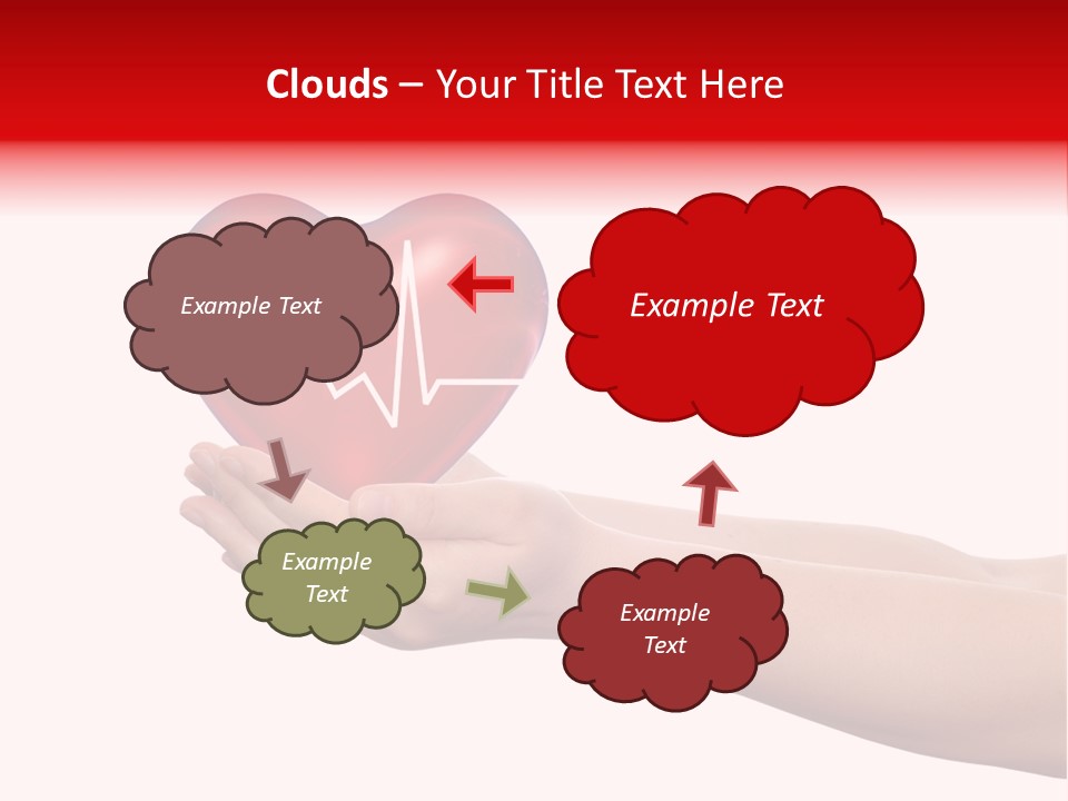Protect Protection Arm PowerPoint Template
