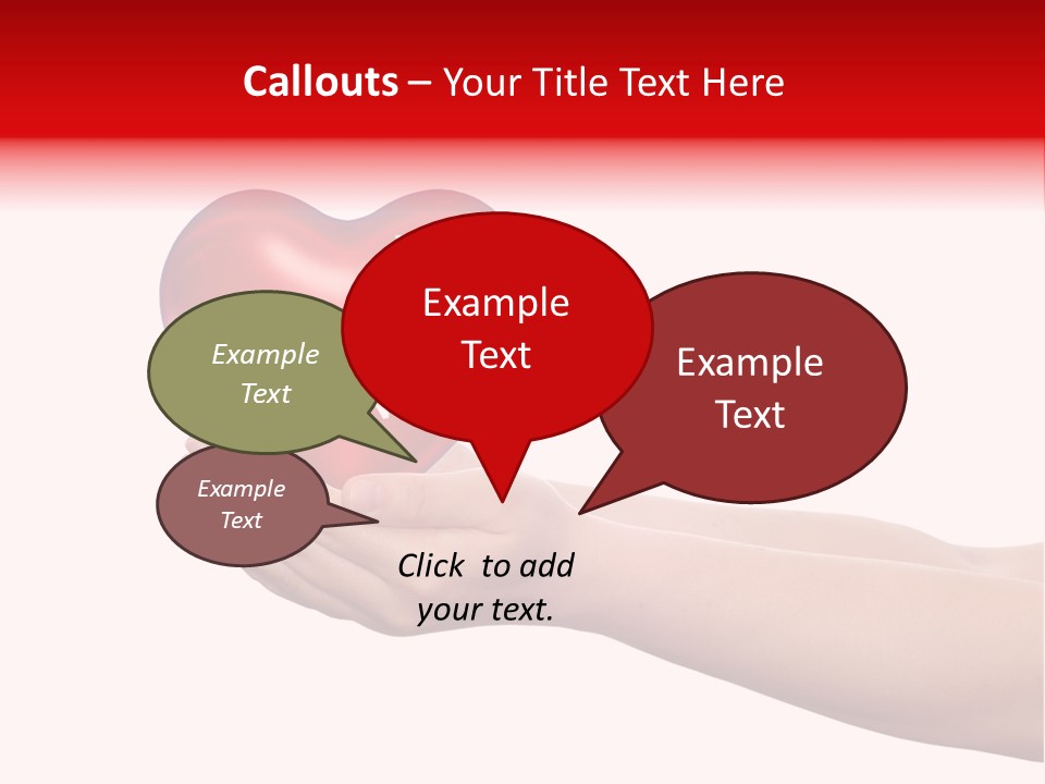 Protect Protection Arm PowerPoint Template