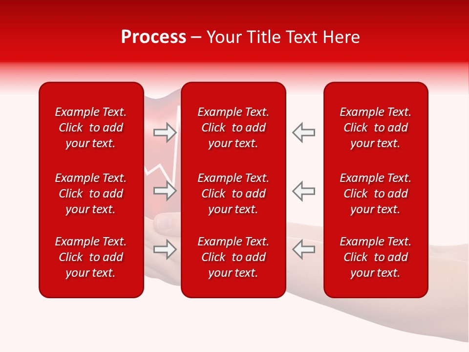 Protect Protection Arm PowerPoint Template