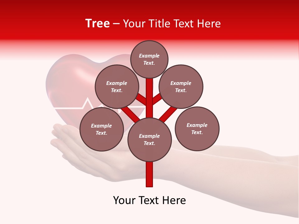 Protect Protection Arm PowerPoint Template