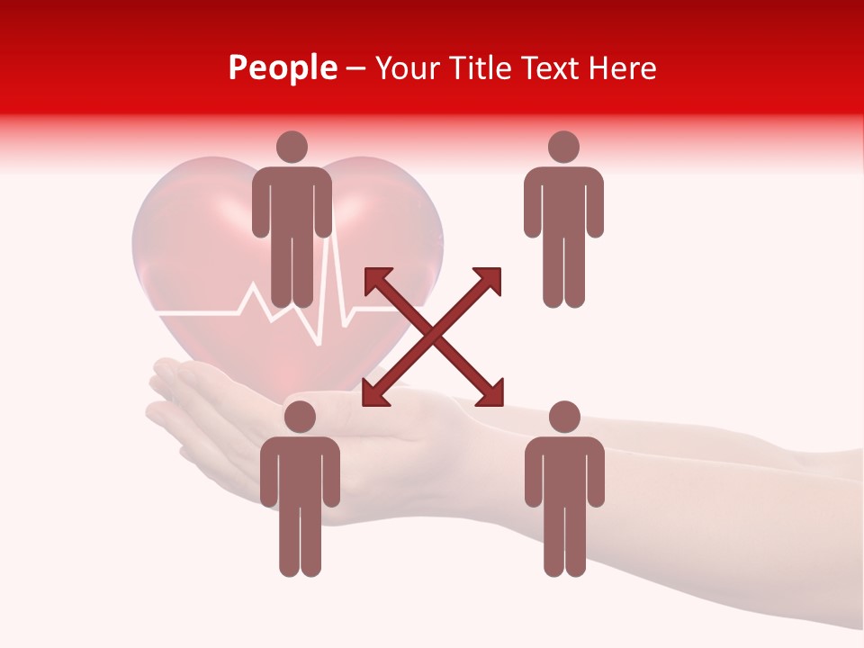 Protect Protection Arm PowerPoint Template