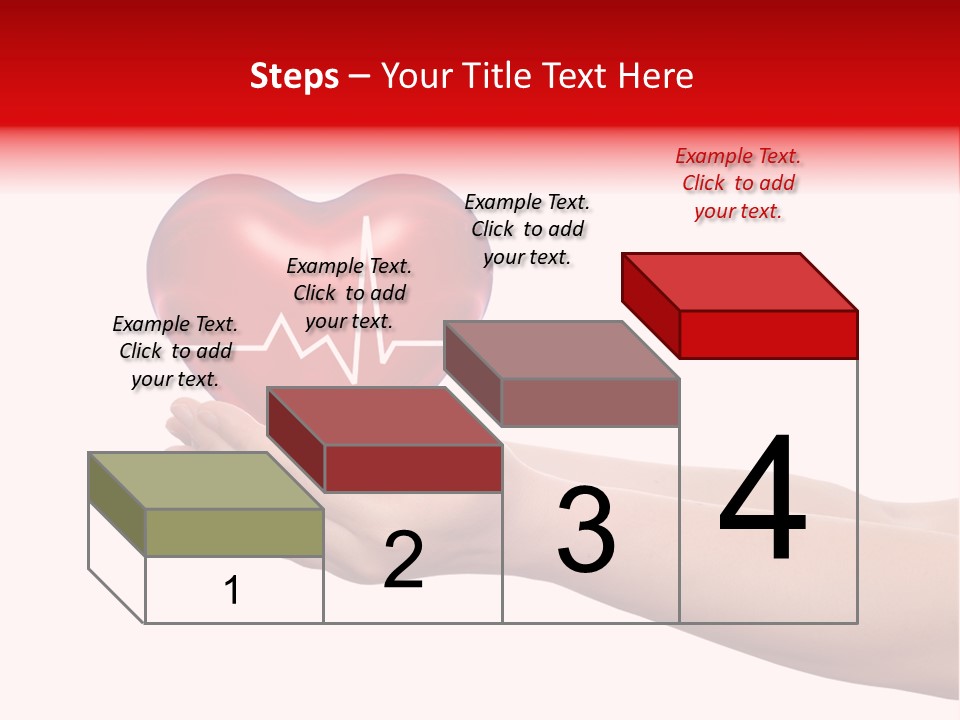 Protect Protection Arm PowerPoint Template